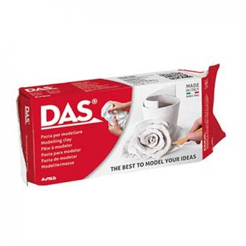 Pasta Modelar Branca DAS 500g