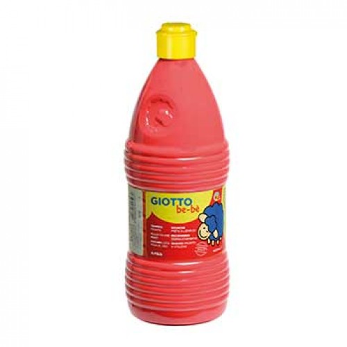 Guache Líquido 1L Giotto Be-Be Vermelho