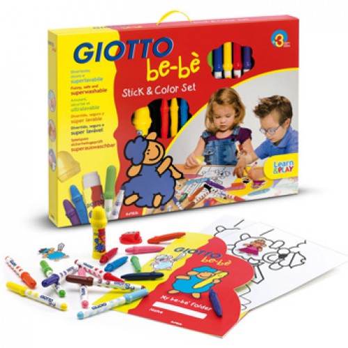 Conjunto Giotto Be-Be Colorir Stick Color Set