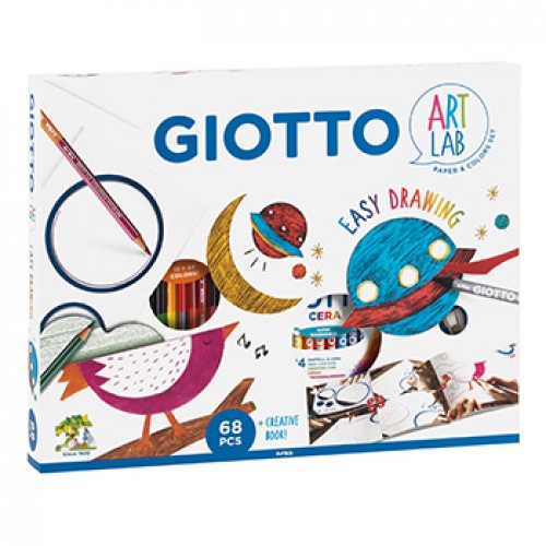 Conjunto Giotto Art Lab Easy Drawing