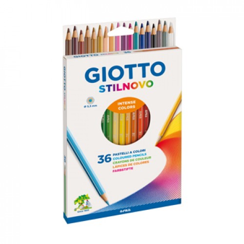 Lápis Cor 36un Cx Cartão Giotto Stilnovo 18cm
