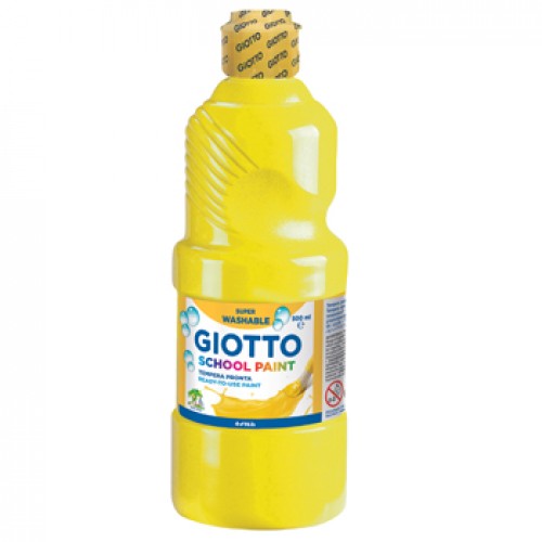 Guache Líquido 500ml Giotto Escolar Amarelo