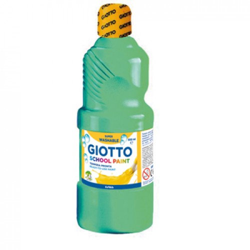 Guache Líquido 500ml Giotto Escolar Azul Turquesa