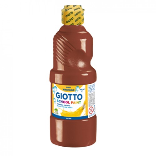 Guache Líquido 500ml Giotto Escolar Castanho