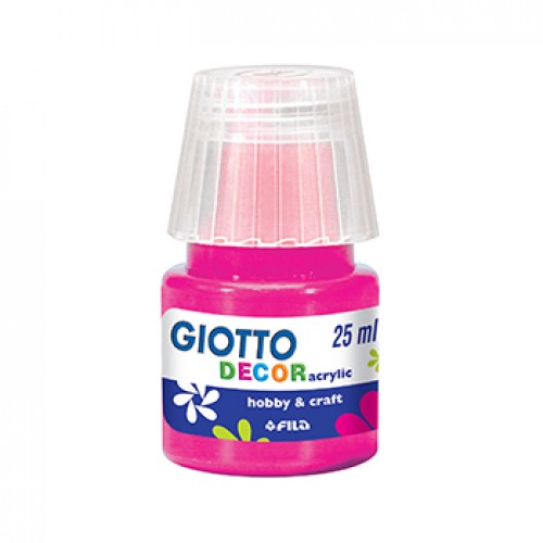 Guache Decor Acrílico 25ml Giotto Magenta