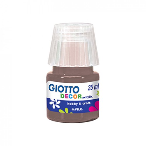 Guache Decor Acrílico 25ml Giotto Castanho Umber