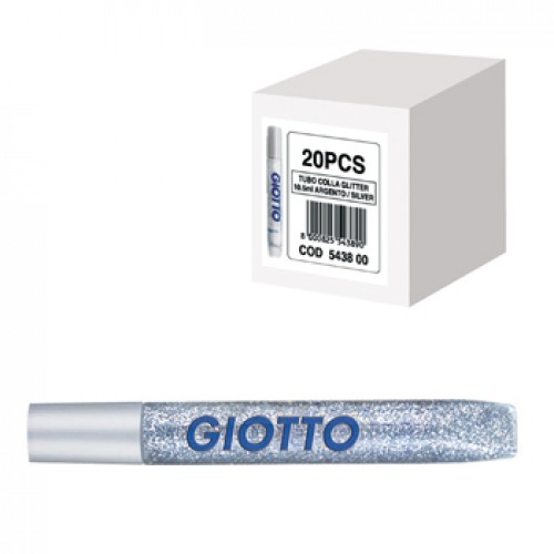 Cola Glitter Glue Prata 20x10,5ml