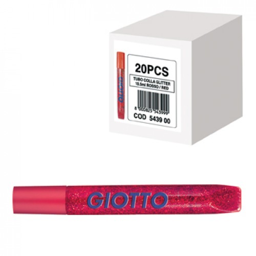 Cola Glitter Glue Vermelho 20x10,5ml