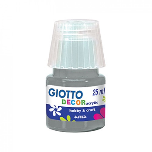 Guache Decor Acrílico 25ml Giotto Prata