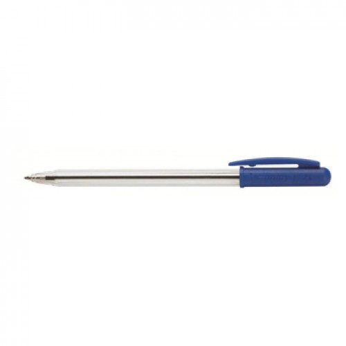 Esferográfica Tratto Ball Point Azul 1mm 50un