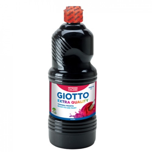Guache Líquido 1L Giotto Extra Quality Preto