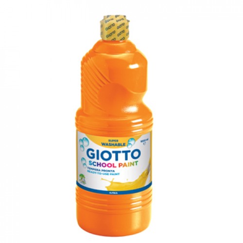 Guache Líquido 1L Giotto Escolar Laranja