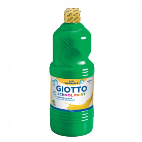 Guache Líquido 1L Giotto Escolar Verde Escuro