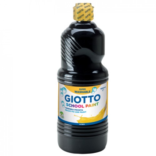 Guache Líquido 1L Giotto Escolar Preto