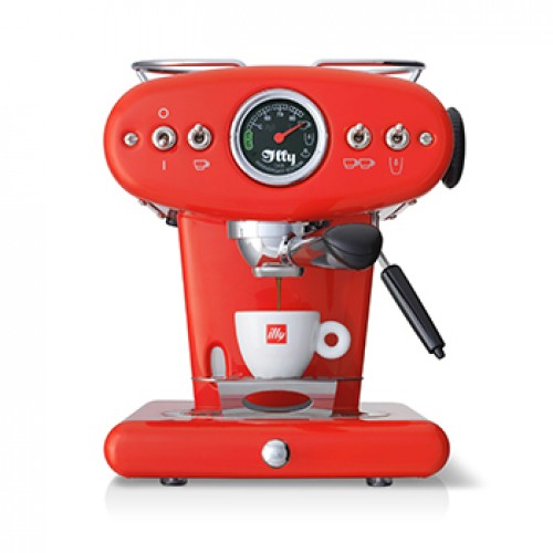 Máquina Café ILLY X1 Aniversário Pastilha / Moido Vermelho