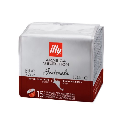 Café Cápsulas MPS ILLY Guatemala 15un