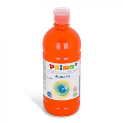 Guache Pintura Dedos 750ml Primo Laranja