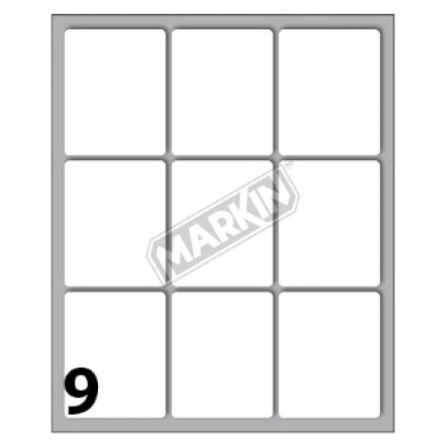 Etiquetas 046x037mm 10Fls A5 Cod 35 Markin 90un