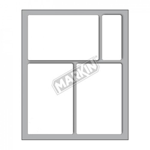 Etiquetas 083x053mm 10Fls Cod 49 Markin 30un
