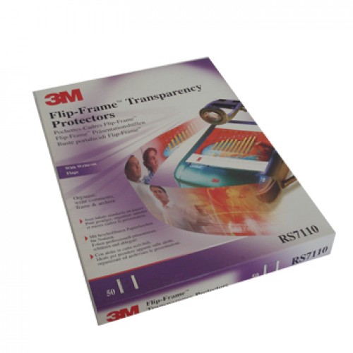 Bolsas Protectoras Transparencias c/Abas 3M RS7110 Pack 50