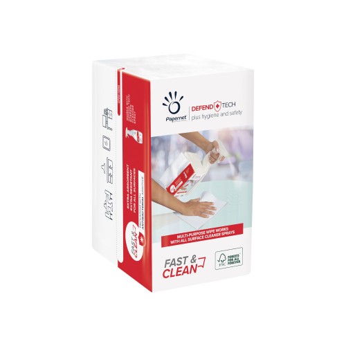 Pano Papel 2 Folhas 21,6x33,25cm Papernet Def Tech 100un