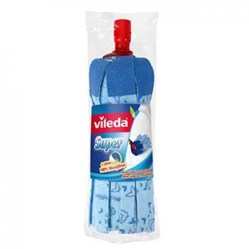 Recarga Esfregona Microfibras 100% Super Vileda