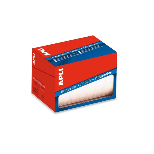 Etiquetas 016x022mm Apli Rolo 4200un