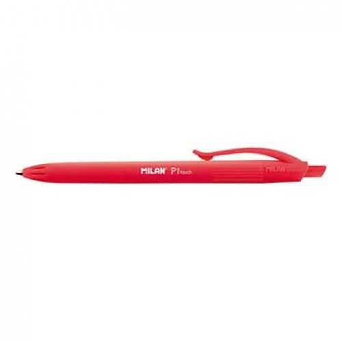 Esferográfica Milan P1 Touch Vermelho 1mm 1un