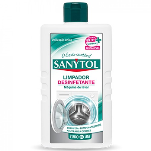 Limpa Máquinas Roupa Desinfetante Sanytol 250ml