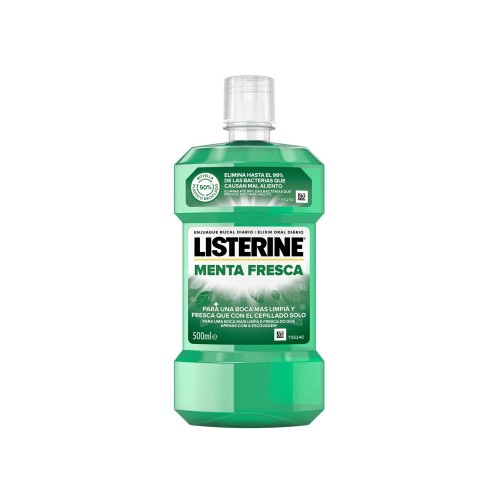 Elixir Bucal LISTERINE Menta Fresca 500ml