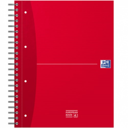 Caderno Espiral A5 Quadriculado Oxford European Book 1un