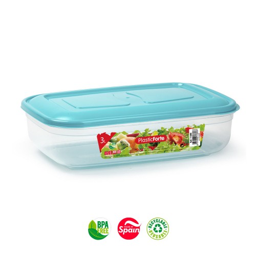 Caixa Hermética Classic Nº7 3000ml Sortido 1un