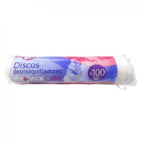 Discos de Algodão Prevex Desmaquilhantes 100un