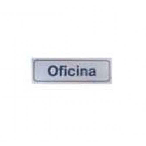 Sinalética Oficina Plástico Adesivo 17x5.5mm