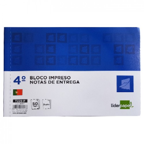 Bloco Nota de Entrega com Duplicado