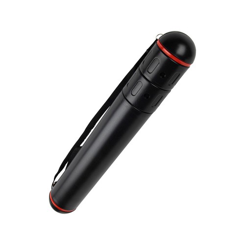Tubo Porta Desenhos Plástico 40cm Diâmetro 5cm Preto