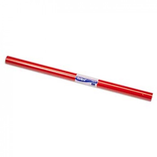 Papel Lustro Vermelho 50x65cm Rolo 25Fls