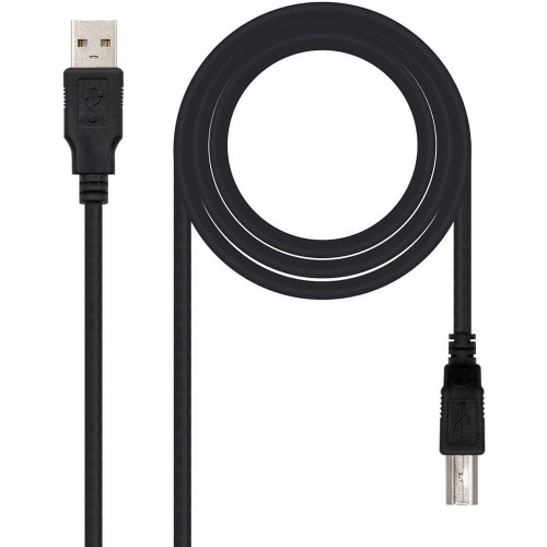 Cabo USB-A 2.0 Macho / USB-B Macho 1,8m