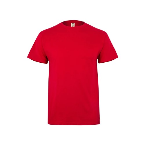 T-Shirt Adulto Algodão 155g Vermelho Tamanho S