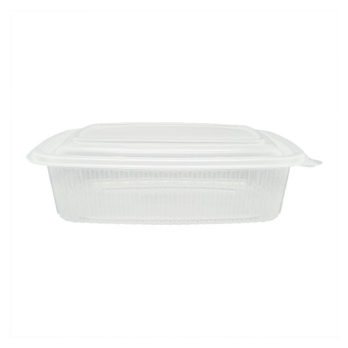 Embalagem Alimentar 750ml PP Reutilizável c/Tampa 50un