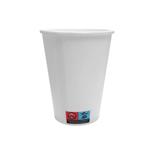 Copos 240ml Papel 8oz Branco 50un