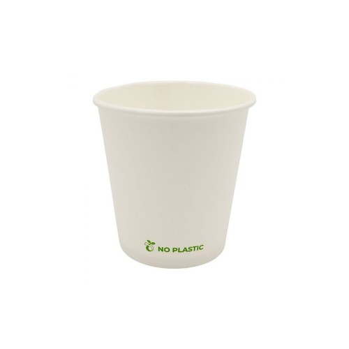 Copos 118ml Papel 4oz Plastic Free Branco 50un