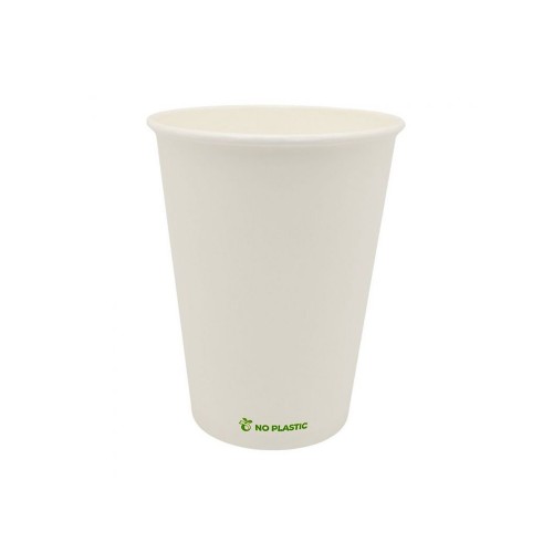 Copos 355ml Papel 12oz Plastic Free Branco 50un