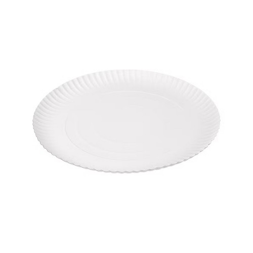 Bases de Cartão Redondo para Bolos Branco 23cm 100un