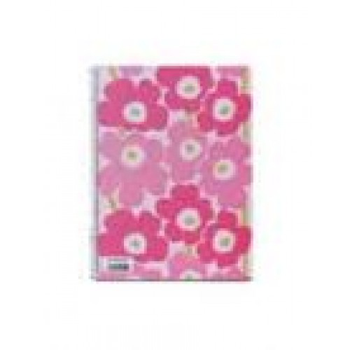 Caderno Espiral A4 Liso Duplo Marimekko 80Fls Rosa 1un