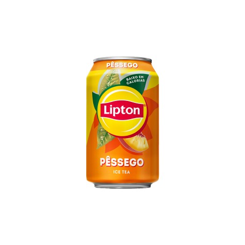 Refrigerante Lipton Ice Tea Pêssego Lata 330ml 1un
