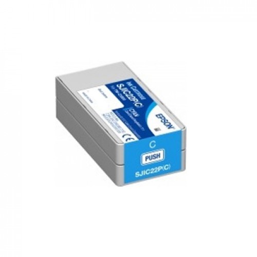 Tinteiro Epson SJIC22P Azul C33S020602 32,5ml