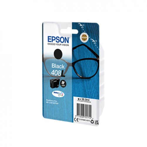 Tinteiro Epson 408L Preto C13T09K14010 36.9ml 2200 Pág.