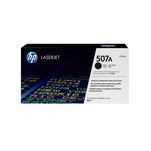 Toner HP 507A Preto CE400A 5500 Pág.