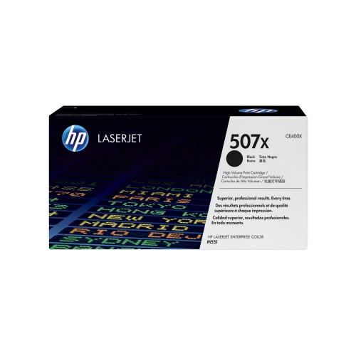 Toner HP 507X Preto CE400X 11000 Pág.